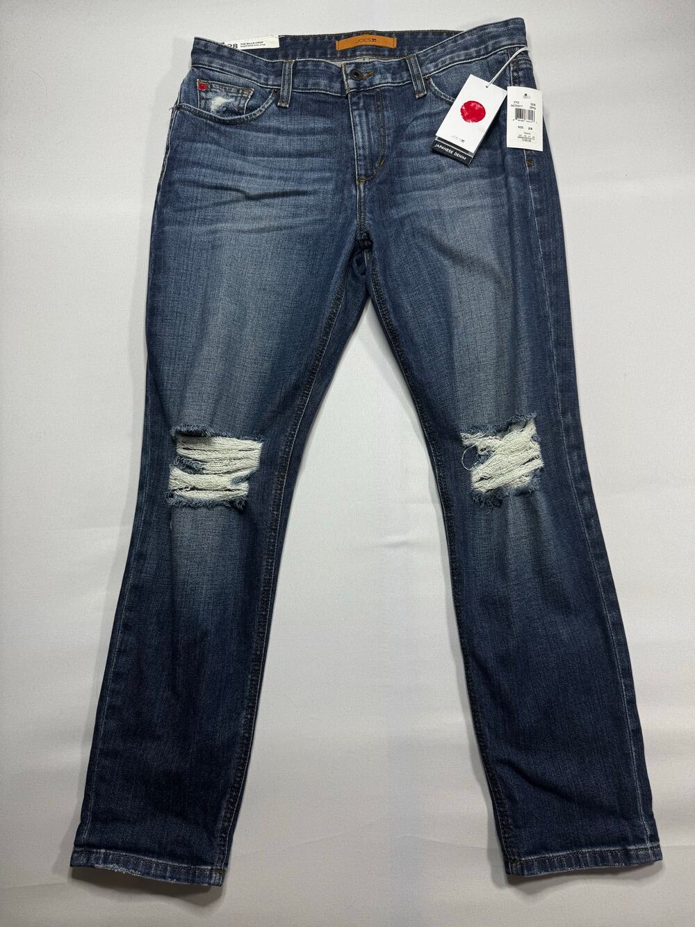 NWT Joe's Jeans Women's The Billie Boyfriend Slim Crop Jeans - Size 28 (31x27)